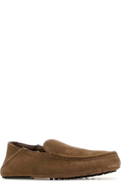Tod's for Kids Tod's Mud Suede Loafers