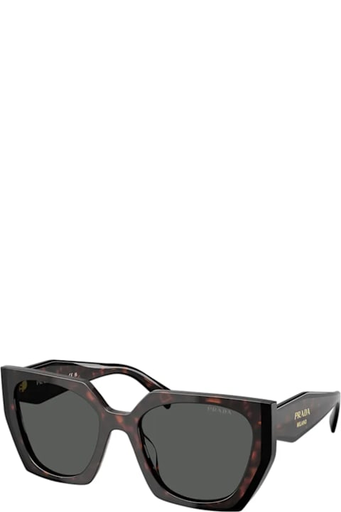 Prada Eyewear Eyewear for Women Prada Eyewear Prada Pr15ws 24b40l Havana Sunglasses