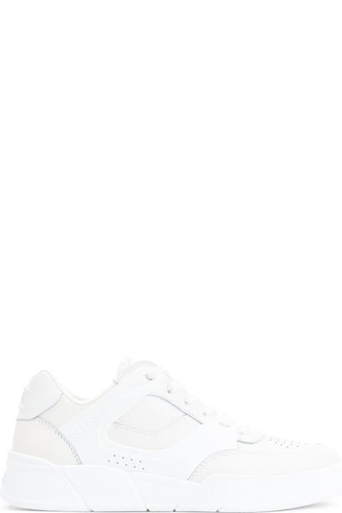 Celine for Kids Celine Ct-09 Leather, Rubber And Mesh Sneakers