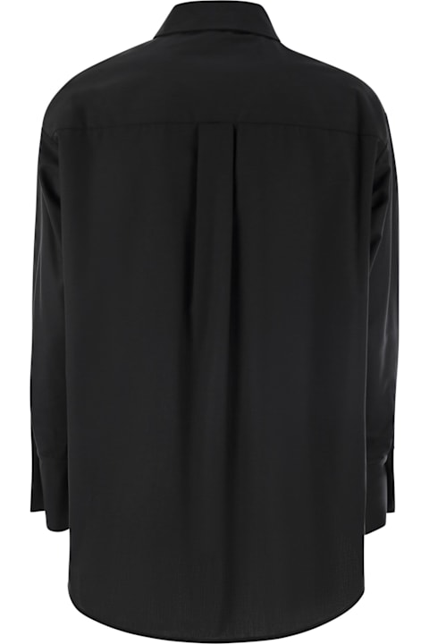 Elisabetta Franchi Topwear for Women Elisabetta Franchi Poplin Shirt With Logo On Cuffs