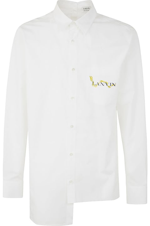 Lanvin for Men Lanvin Cny Long Sleeve Asymmetric Shirt