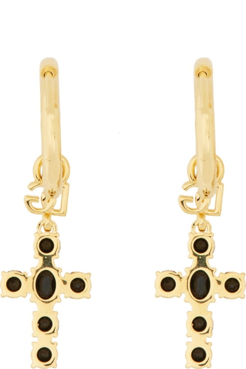 Dolce & Gabbana أقراط لـ السيدات Dolce & Gabbana Earring With Cross