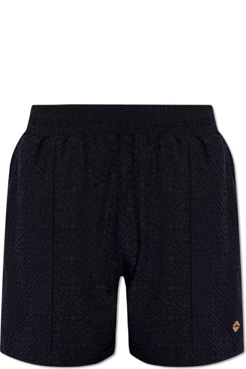 Casablanca Pants for Men Casablanca Shorts With Textured Pattern