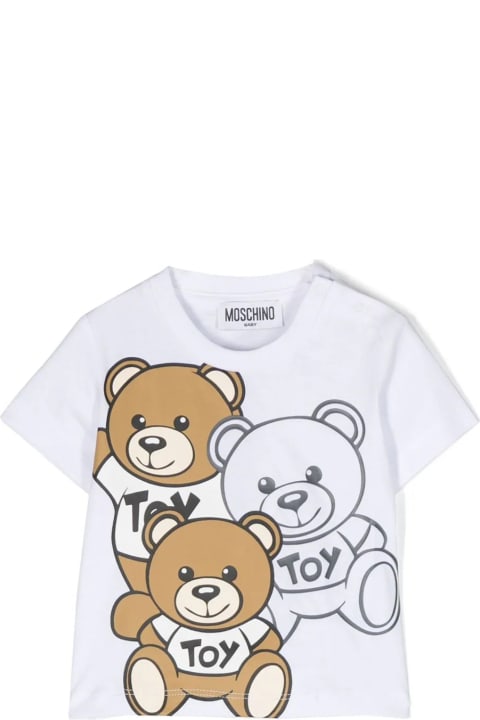 Topwear for Baby Girls Moschino Printed T-shirt
