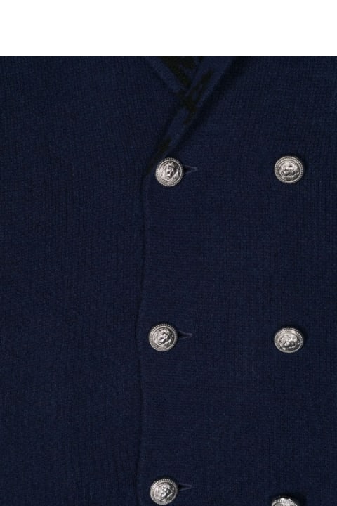 Homeware Balmain Short Double-breasted Coat