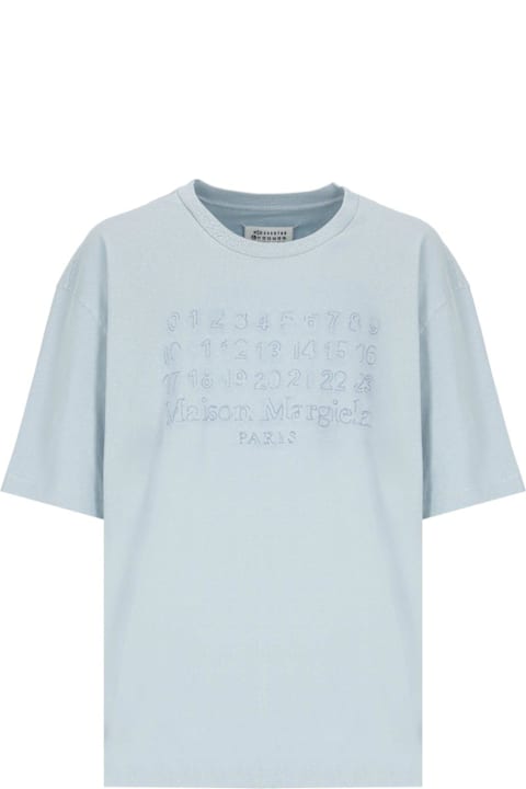 Maison Margiela for Men Maison Margiela Numbers-motif Crewneck T-shirt