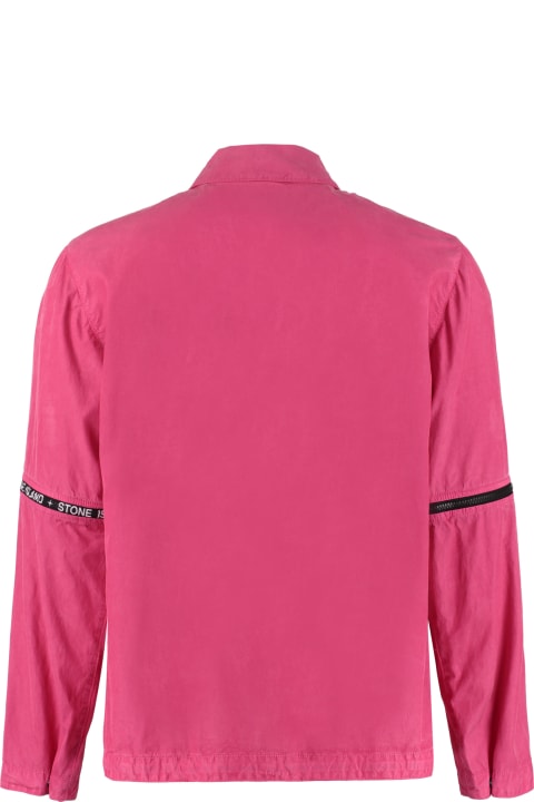 Coats & Jackets for Men Stone Island Detachable-sleeves Overshirt