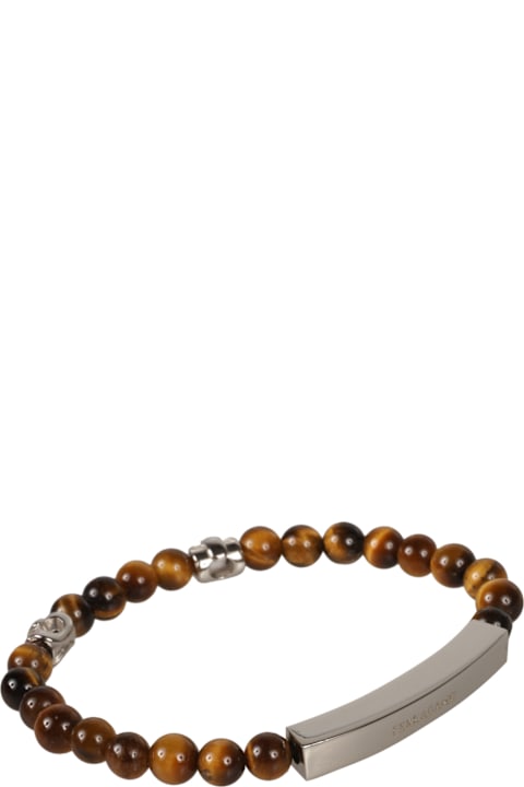 Ferragamo Jewelry for Men Ferragamo Stone Bracelet