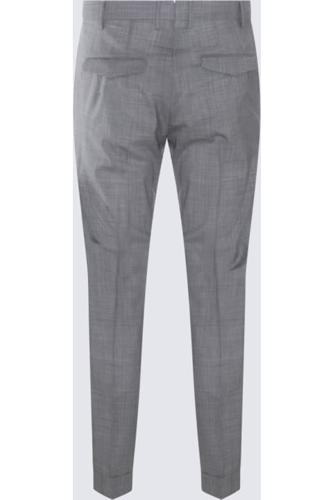 PT01 Clothing for Men PT01 Grey Wool Pants