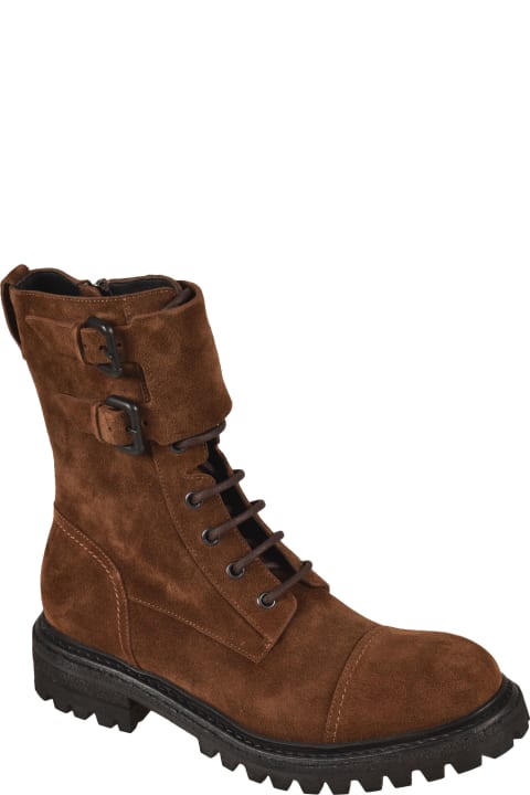 Del Carlo Shoes for Women Del Carlo Take Kaleido Lace-up Boots