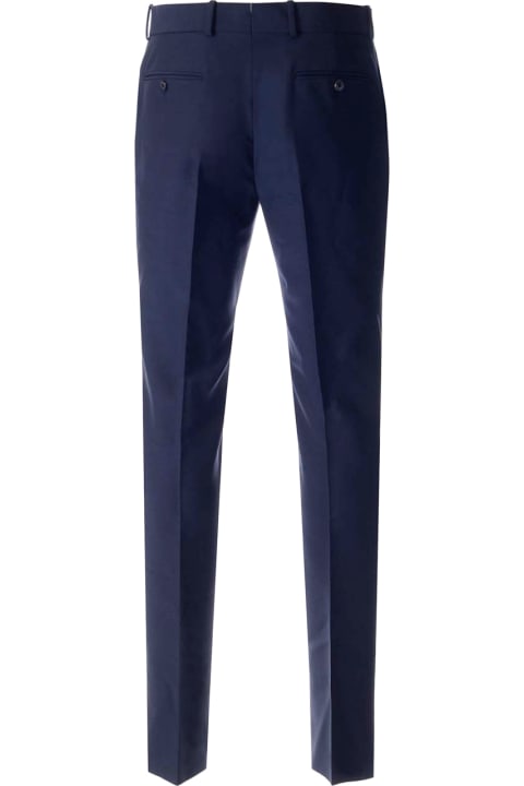 Fashion for Men Alexander McQueen Blue Tailored Trousers