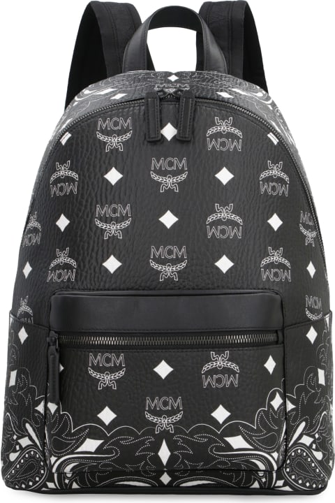 ウィメンズ バックパック MCM Stark Faux Leather Backpack