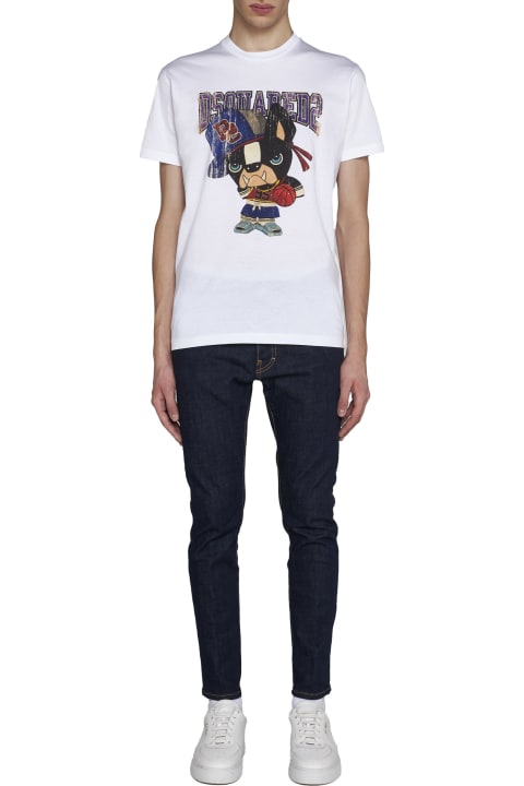 Dsquared2 Topwear for Men Dsquared2 T-shirt With Print