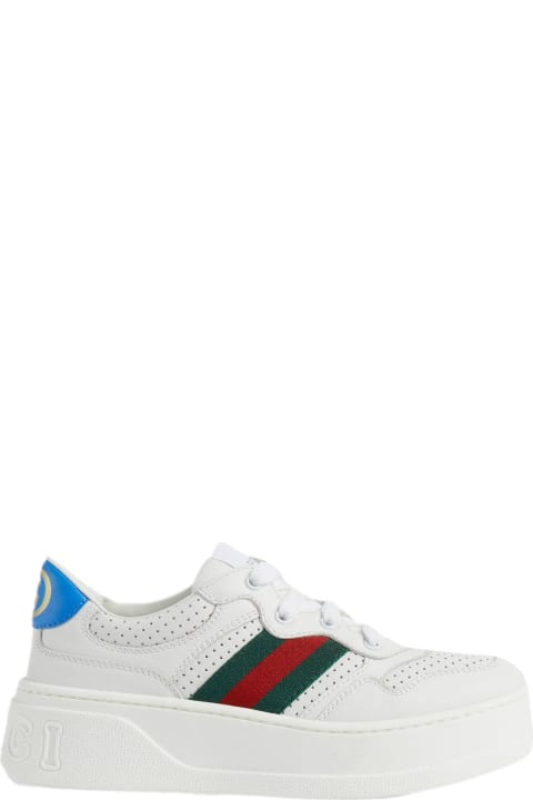 Shoes for Girls Gucci Gucci Kids Sneakers White