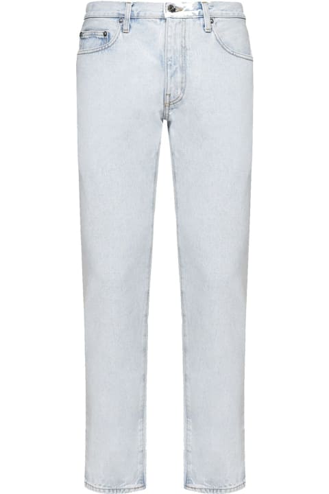 Jeans for Men Off-White Slim Fit Diag Jeans