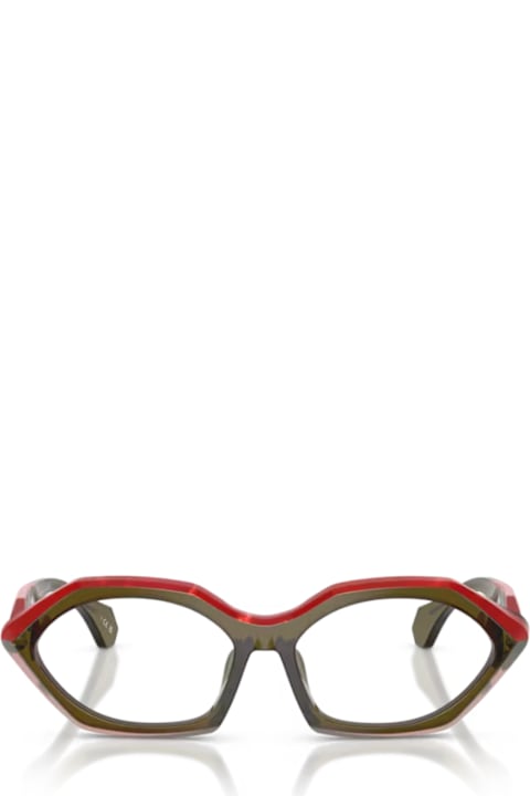 Alain Mikli for Kids Alain Mikli Alain Mikli A03530dm A03530dm 0003 Rouge Nacree/ Verde/ Pink Glasses