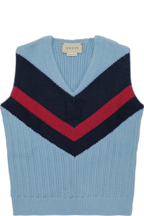 Sweaters & Sweatshirts for Boys Gucci Knit Vest