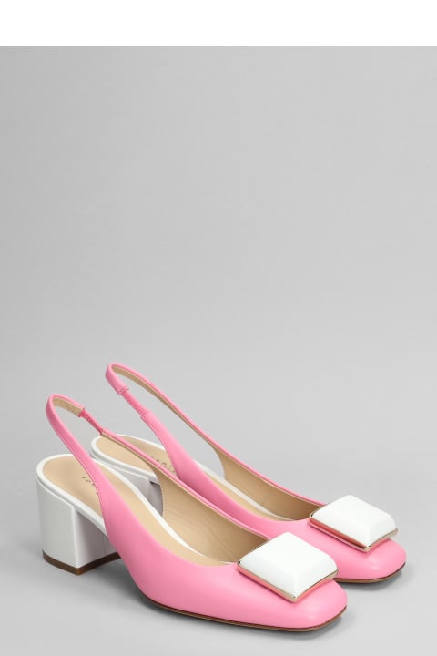 Roberto Festa High-Heeled Shoes for Women Roberto Festa Gaby Pumps In Rose-pink Leather