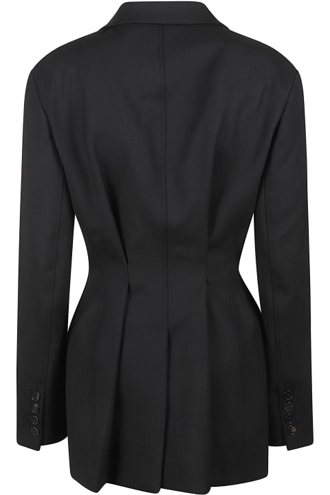 Double-breasted Buttoned Blazer