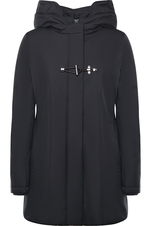 Fay for Kids Fay Technical Gabardine Toggle Coat