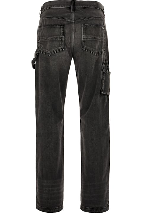 Jeans for Men AMIRI Black Denim Carpenter Jeans