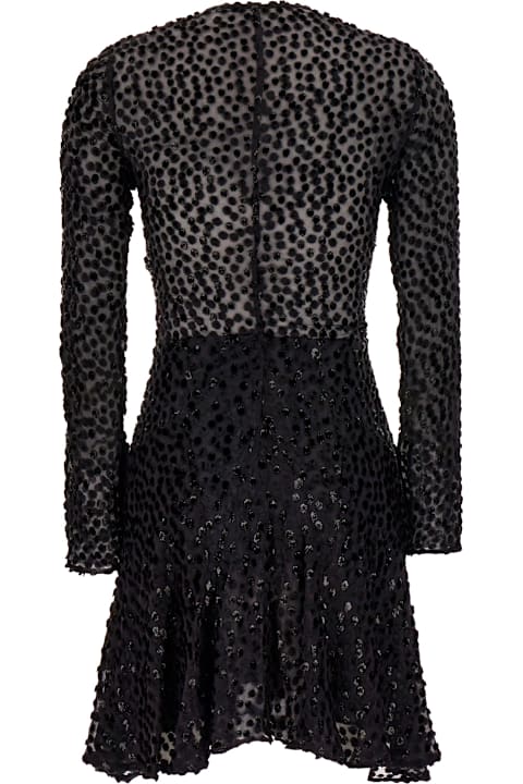 فساتين لـ السيدات Isabel Marant Black Viscose Blend Dress