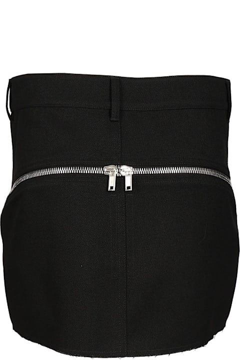 أدوات منزلية Rick Owens 'bolan Banana' Mini Skirt