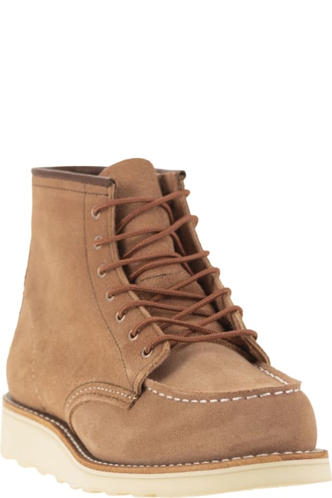 Red Wing Boots for Women Red Wing Classic Moc - Suede Ankle Boot