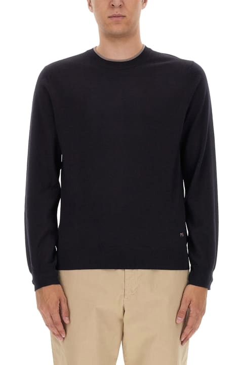 PS by Paul Smith Sweaters for Men PS by Paul Smith Jersey With Logo