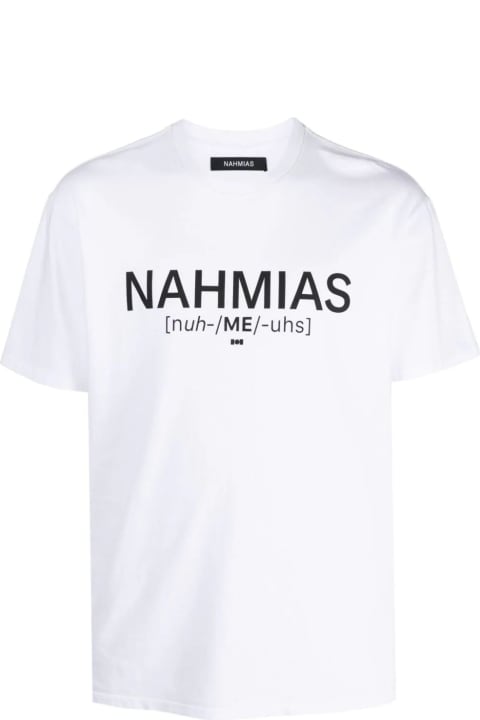 Nahmias Topwear for Men Nahmias Pronunciation T-shirt