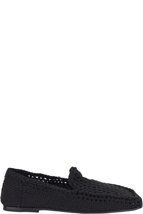 Dolce & Gabbana Loafers & Boat Shoes for Men Dolce & Gabbana Crochet Slippers