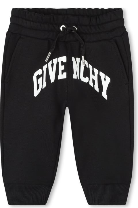 Givenchy Bottoms for Baby Girls Givenchy Pantaloni Sportivi Con Stampa