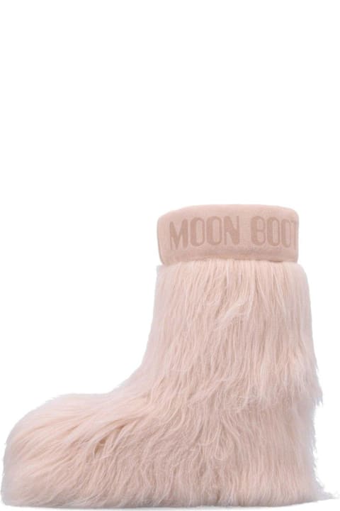 Moon Boot Boots for Women Moon Boot Icon Embroidered Boots