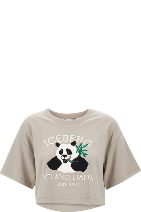 ウィメンズ新着アイテム Iceberg Cotton T-shirt