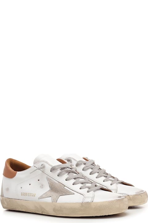 Homeware Golden Goose White And Brown 
superstar
 Sneakers