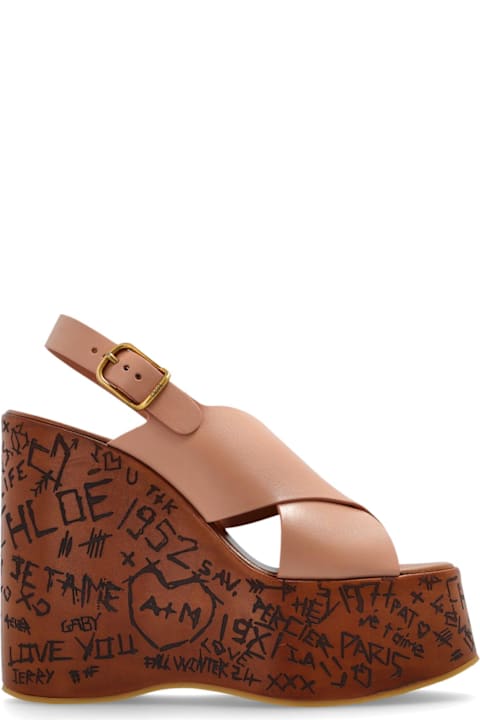 Chloé 
wedge Sandals 
maxime

