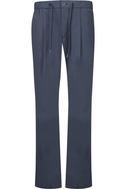 Pants for Men Herno Straight-leg Drawstring Trousers