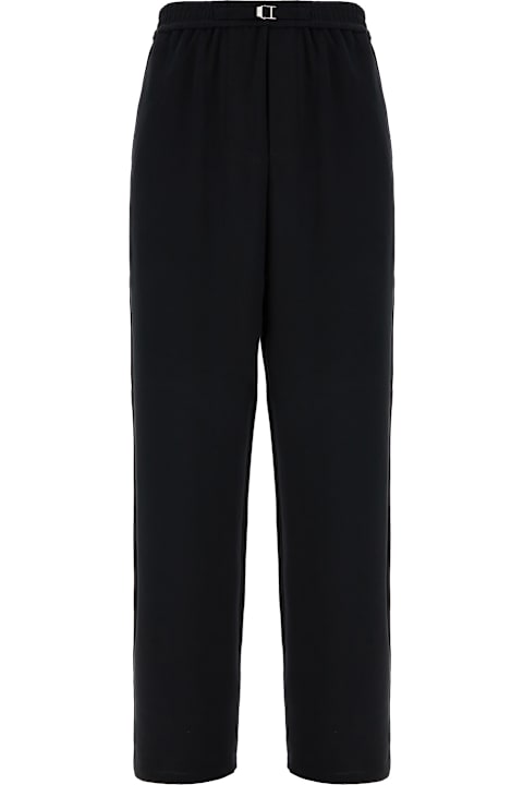 Ami Alexandre Mattiussi for Kids Ami Alexandre Mattiussi Black Cotton Pants