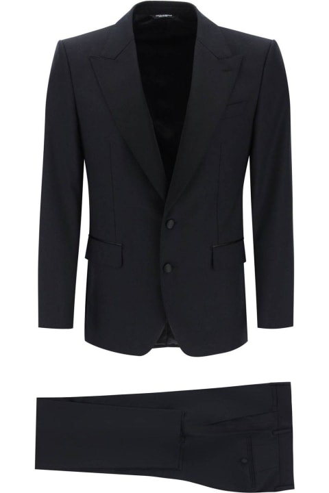 Single-breasted Pressed Crease Tailored Suit