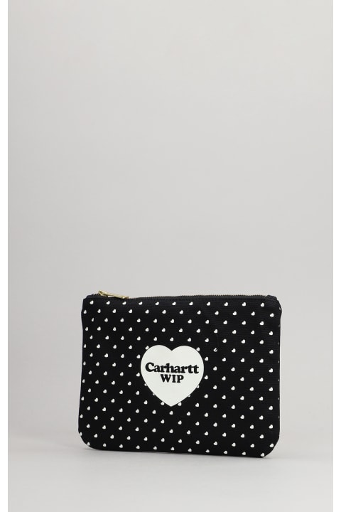 Wallets for Men Carhartt Carhartt Wip Heart Printed Zipped Wallet