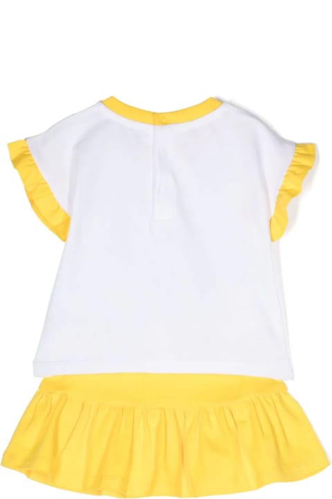 Fashion for Baby Girls Moschino Moschino Kids Dresses White