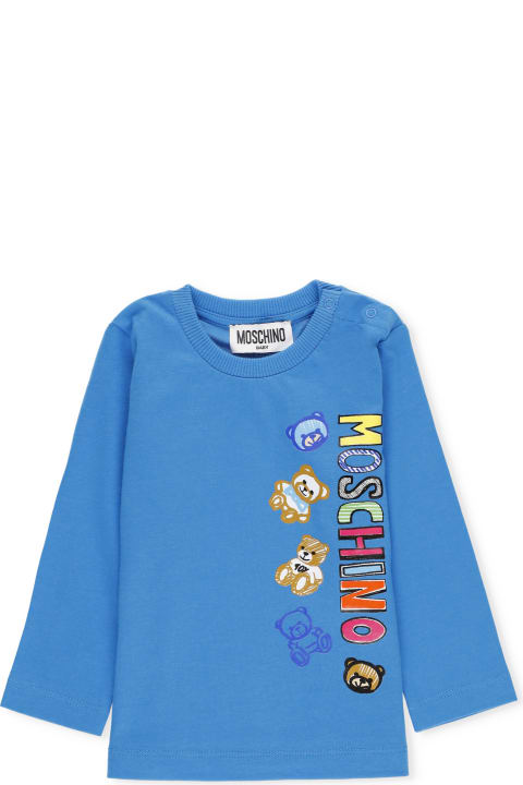 Topwear for Baby Girls Moschino T-shirt With Print