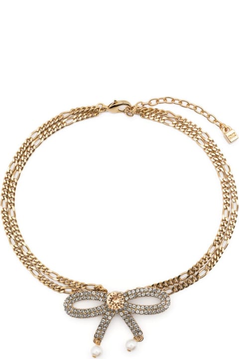 Jewelry for Men Dsquared2 Metal Strass Choker