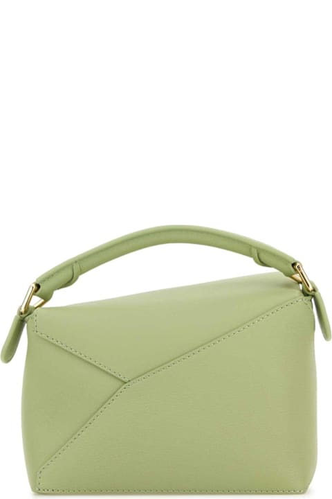 Loewe حقائب توتي لـ السيدات Loewe Mini Puzzle Top Handle Bag