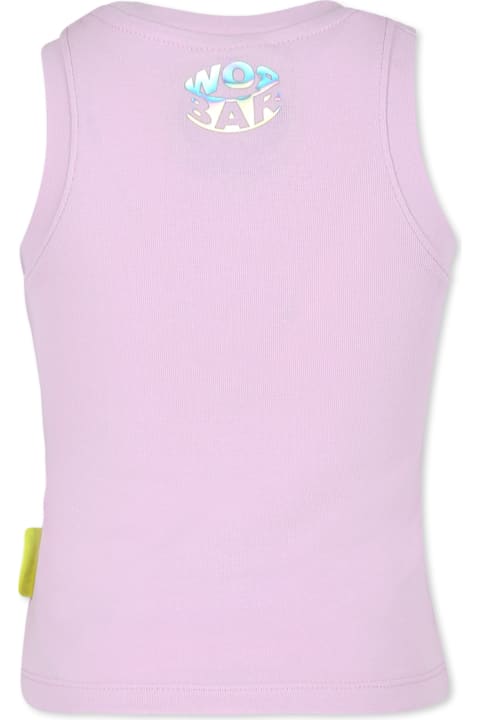 Homeware Barrow Pink Tank Top For Girl With Smiley