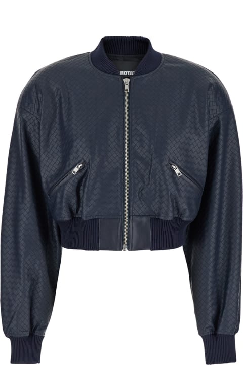 Rotate by Birger Christensen معاطف وجواكت لـ السيدات Rotate by Birger Christensen Cropped Braided Jacket