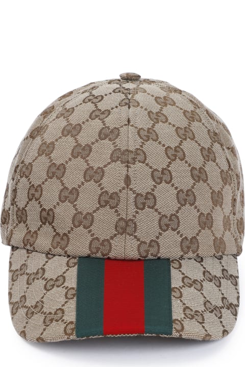 Gucci Hats for Men Gucci Logo Baseball Cap