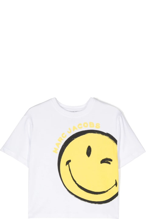 Topwear for Girls Marc Jacobs Marc Jacobs T-shirts And Polos White