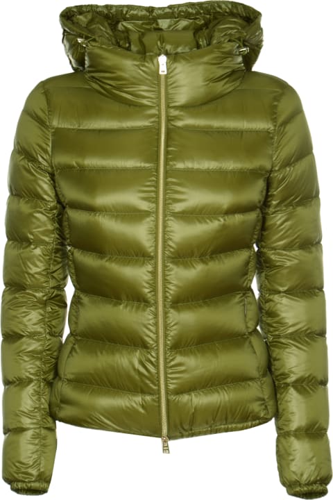 Herno for Women Herno Zip Fitted Padded Jacket