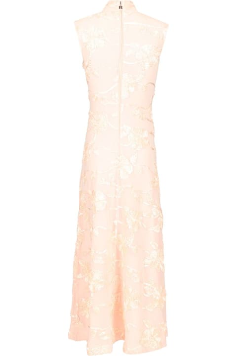 Rotate by Birger Christensen Dresses for Women Rotate by Birger Christensen Flower Mesh Maxi Dress